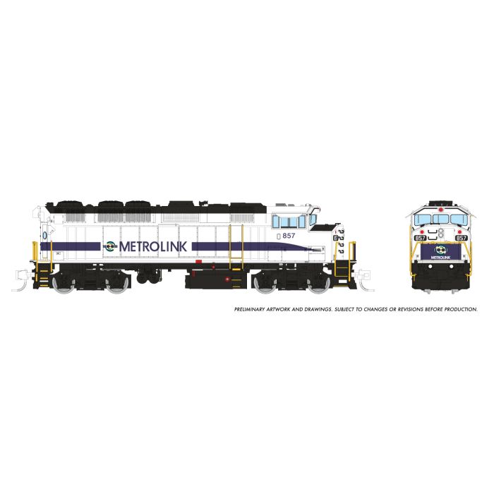 Rapido (N Scale) | GMDD F59PH | Metrolink - Teal Stripe - B360 Hobbies