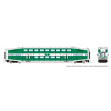 Rapido (N Scale) | Bilevel Commuter Cars | GO Transit - B360 Hobbies