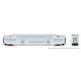Rapido (N Scale) | Bilevel Commuter Cars | Undecorated Coach: Late Version (Series IV) - B360 Hobbies