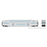 Rapido (N Scale) | Bilevel Commuter Cars | UUndecorated Cab Car: Late Version (Series IV) - B360 Hobbies