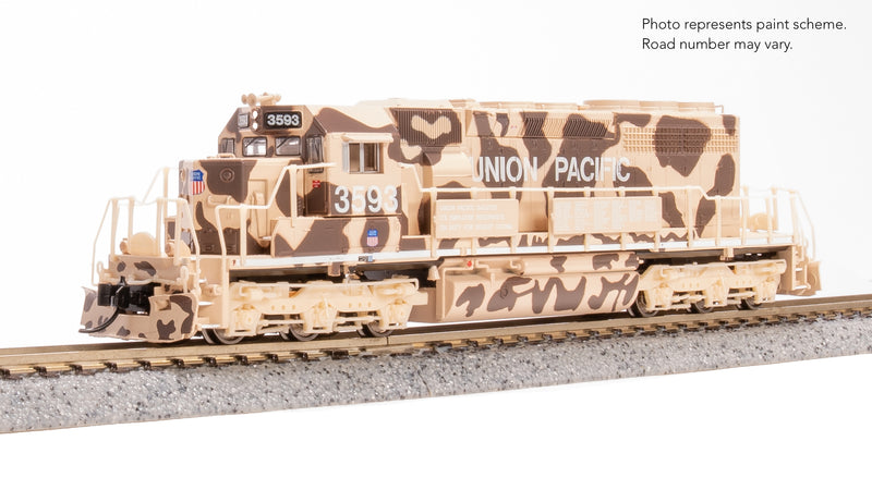 Broadway Limited (N Scale) 9471 | EMD SD40-2 | Union Pacific #3593 (Desert Victory) | Paragon4 Sound - B360 Hobbies