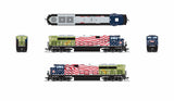 Broadway Limited (N) 9972 | EMD SD70ACe |  KCS 40006, Veterans Day Salute | Paragon 4 Sound