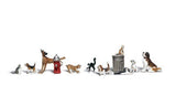 WOODLAND SCENIC N Scale A2140 | Dogs & Cats
