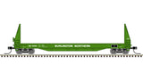 Atlas N Master | 50' SIECO Pulpwood Flat Car | Burlington Northern