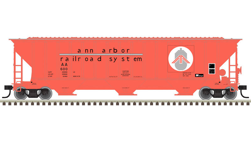 Atlas N Trainman | Thrall 4750 Covered Hopper | Ann Arbor