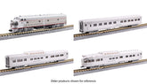 Kato N Scale | EMD E8A | CB&Q California Zephyr | 4 Unit Starter Series Set