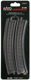 Kato N Scale Unitrack 20540 | Single Viaduct Curved R381- 30d (2 ea)