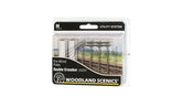 Woodland Scenics N Scale US2251 | Utility System | Pre-Wired Poles - Double Crossbar