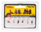 WOODLAND SCENIC N Scale A2129 | People Sitting