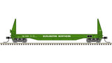 Atlas N Master | 50' SIECO Pulpwood Flat Car | Burlington Northern