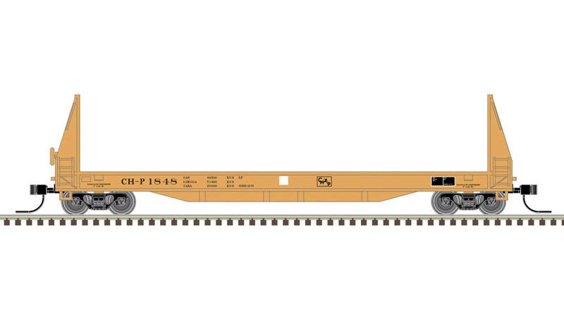 Atlas N Master | 50' SIECO Pulpwood Flat Car | Chihuahua-Pacific Railway