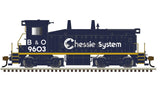 Atlas N Master | EMD SW9/1200 | Chessie System