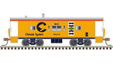 Atlas N Master | Bay Window Caboose | Chessie System (B&O)