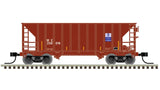 Atlas N Master | Greenville 100 ton Twin Hopper | Wheeling and Lake Erie (WE)