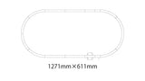 KATO N Scale Unitrack 20864 | V5 Inner Oval Track Set