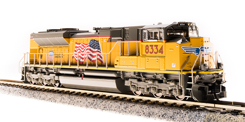 Broadway Limited N EMD SD70ACe Union Pacific "Building America" #8334, with Paragon3 Sound