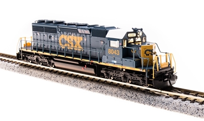 Broadway Limited 3711 N Scale SD40-2 CSX #8043