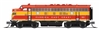 BROADWAY LIMITED N Scale 6842 | EMD F3A | FEC 504, Red & Yellow | Paragon4 Sound/DC/DCC