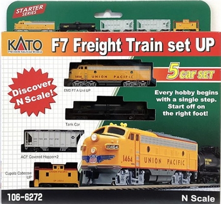 KATO N Scale F7 Freight Train Set Union Pacific