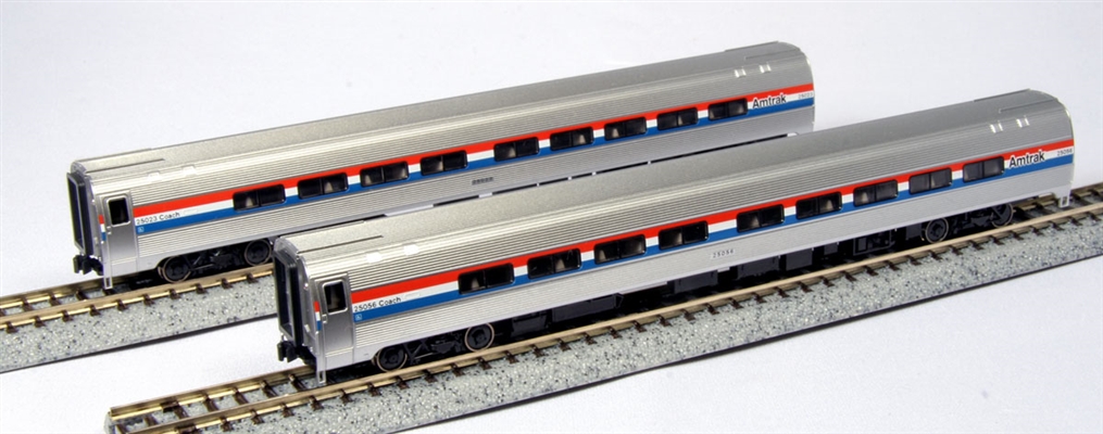 KATO N Scale Amfleet II - Amtrak Phase III - 2 Car Set A