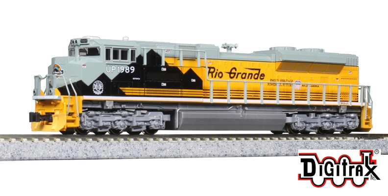 KATO N Scale 1768405D | EMD SD70ACe | Union Pacific (D&RGW Heritage) #1989 | Digitrax DN16K1C Decoder