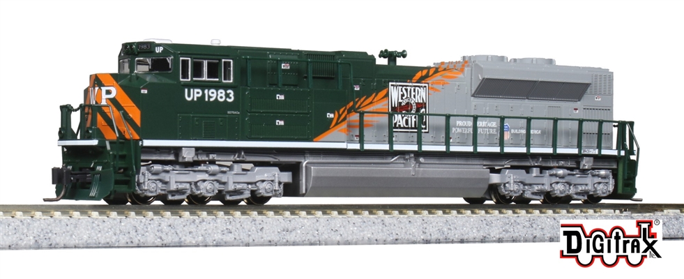 KATO N Scale 1768410D | EMD SD70ACe | Union Pacific (Western Pacific Heritage) #1983 | Digitrax DN16K1C Decoder