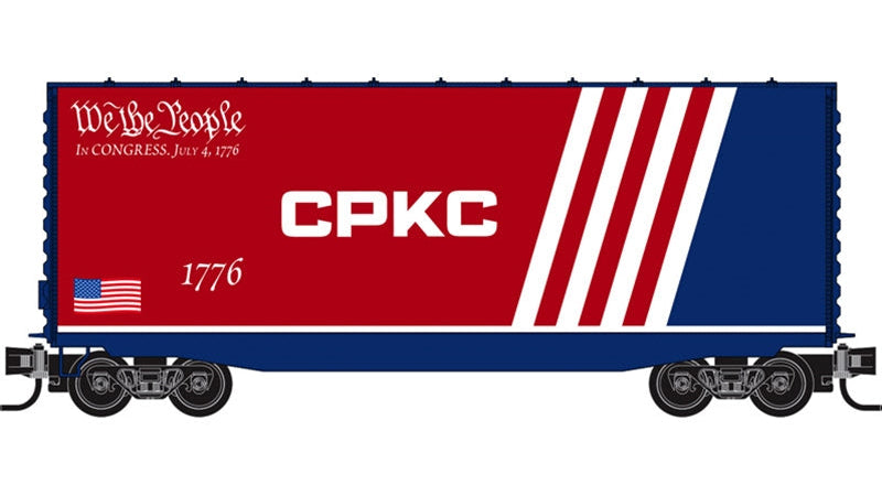 N MICRO-TRAINS 40' SMOOTH SIDE HY-CUBE BOX CAR CPKC #1776