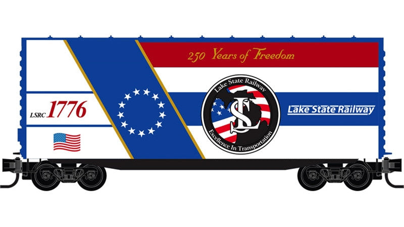 N MICRO-TRAINS 40' SMOOTH SIDE HY-CUBE BOX CAR LAKE STATE #1776