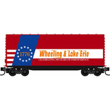 Micro-Trains N Scale  | 40' Smooth Side Hy-Cube Box Car | Wheeling & Lake Erie