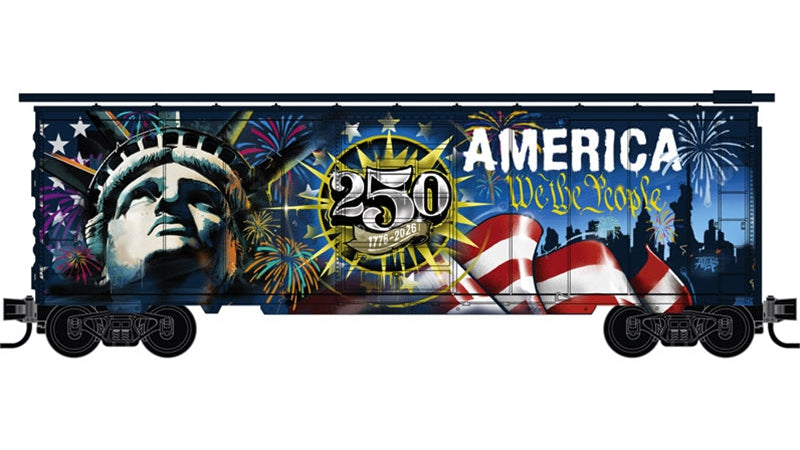 N MICRO-TRAINS 40' STANDARD BOX CAR LIBERTY 250
