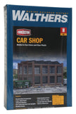 Walthers Cornerstone N  | 933-3228 Car shop Kit