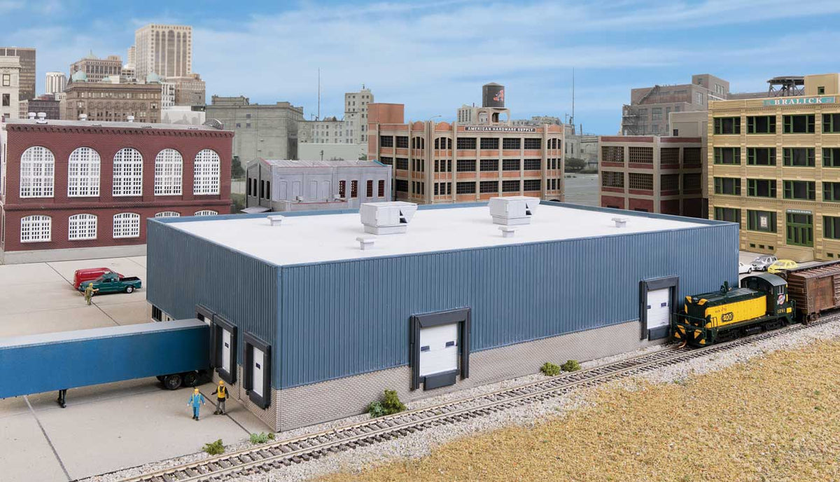 Walthers Cornerstone N  | 933-3855 Modern Steel Warehouse