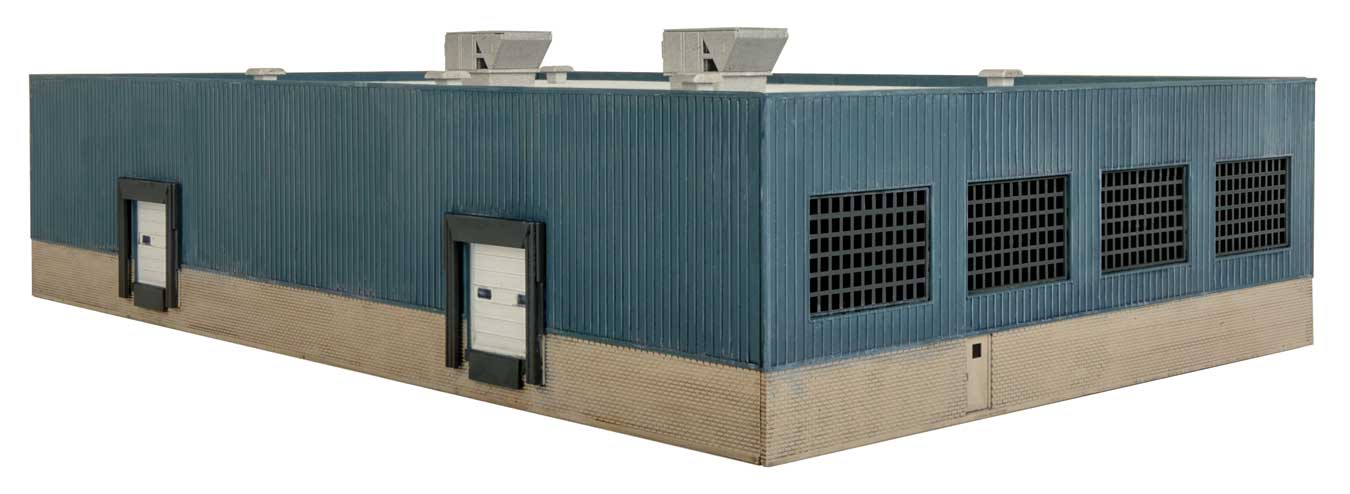 Walthers Cornerstone N  | 933-3855 Modern Steel Warehouse