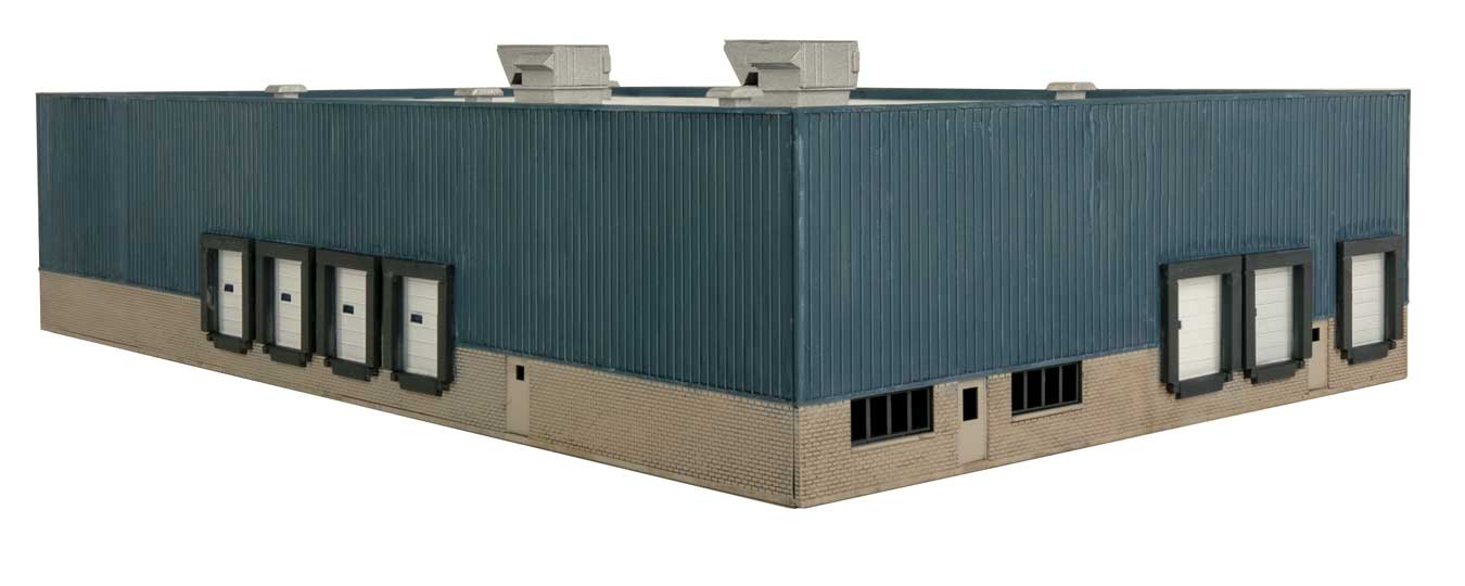 Walthers Cornerstone N  | 933-3855 Modern Steel Warehouse