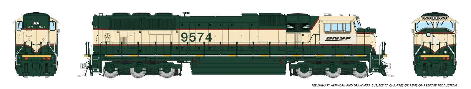 Rapido N Scale | EMD SD70MACe |  BNSF - Executive w/ "Swoosh" Patch