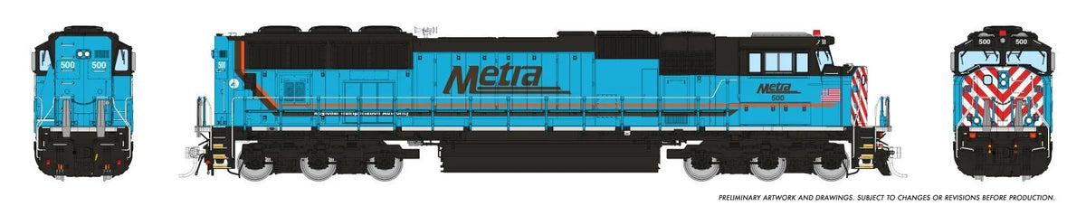 Rapido N Scale | EMD SD70MACH | Metra