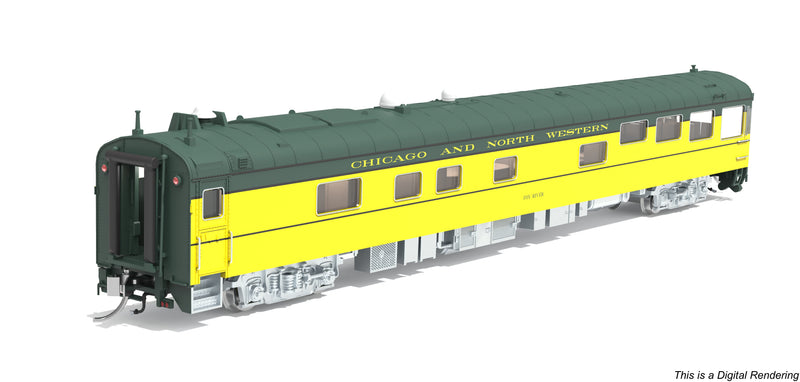 BROADWAY LIMITED (N Scale) | Track Inspection Car, "Fox River" | Chicago & North Western