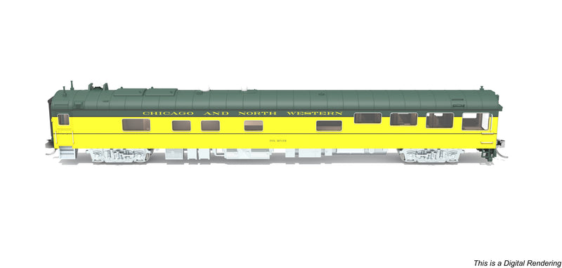 BROADWAY LIMITED (N Scale) | Track Inspection Car, "Fox River" | Chicago & North Western