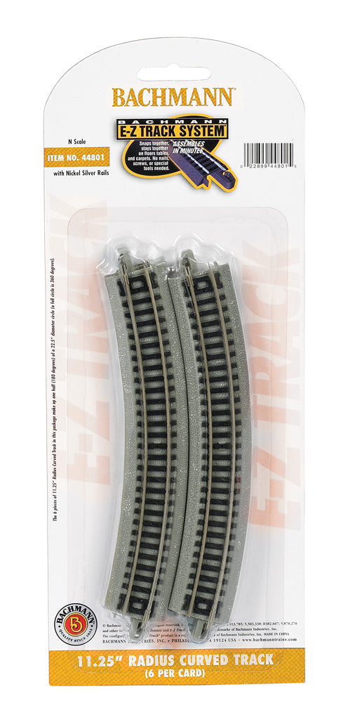 Bachmann (N Scale) 44801 | 11.25" Radius Curved
