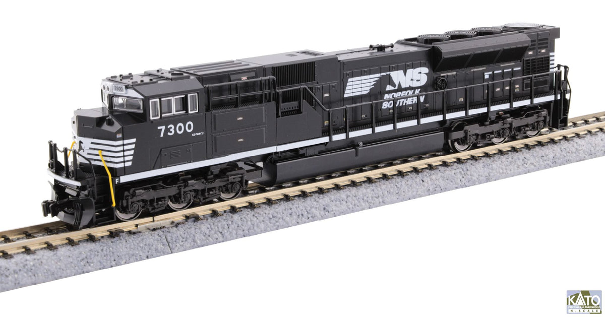 Kato N Scale 1768560 | EMD SD70ACU | Norfolk Southern #7300