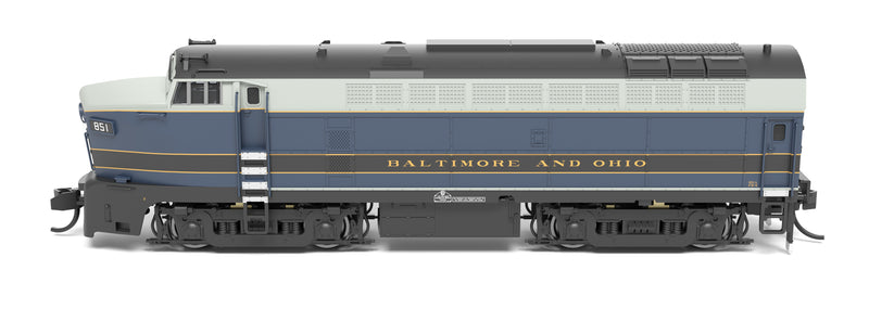 Broadway Limited (N Scale) | PRR Sharknose, RF-16 | Baltimore and Ohio Railroad (B&O) - As Delivered - B360 Hobbies
