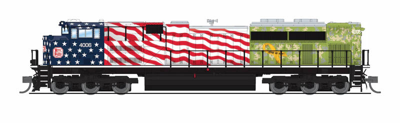 Broadway Limited (N) 9972 | EMD SD70ACe |  KCS 40006, Veterans Day Salute | Paragon 4 Sound