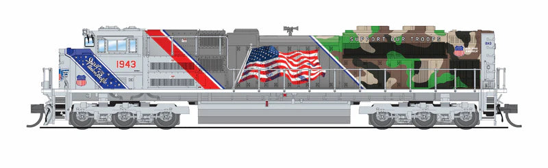 Broadway Limited (N) 9981 | EMD SD70ACe | UP 1943, "The Spirit" | Stealth (No-Sound)