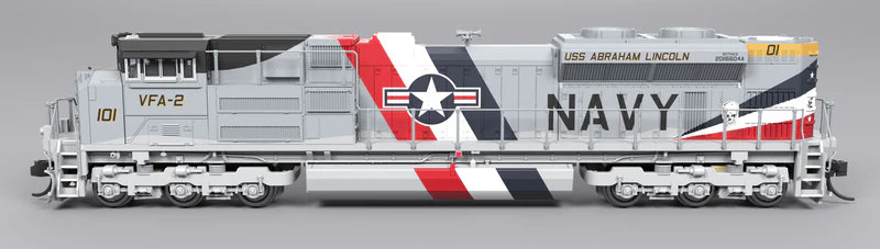 Broadway Limited (N) 9982 | EMD SD70ACe | US Navy #101 Fantasy Paint | Paragon 4 Sound - B360 Hobbies