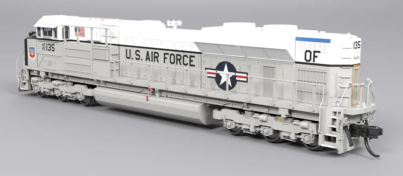 Broadway Limited (N) 9985 | EMD SD70ACe | US Air Force #135 Fantasy Paint | Stealth (No-Sound)