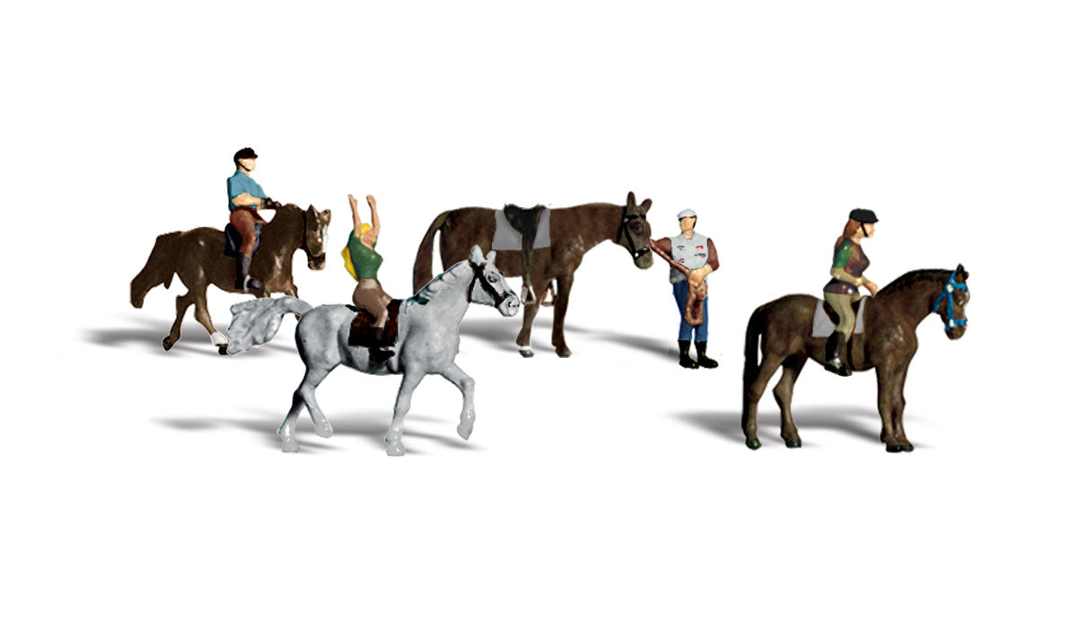 WOODLAND SCENIC N Scale A2159 | Horseback Riders