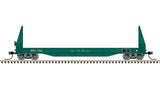 Atlas N Master | 50' SIECO Pulpwood Flat Car | Maine Central