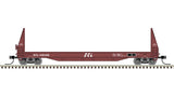 Atlas N Master | 50' SIECO Pulpwood Flat Car | Seaboard Coast Line