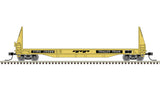 Atlas N Master | 50' SIECO Pulpwood Flat Car | Trailer Train (TTX)