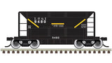 Atlas N Trainman | 70 Ton Ore Car | Lake Superior & Ishpeming w/ Conspic Stripes